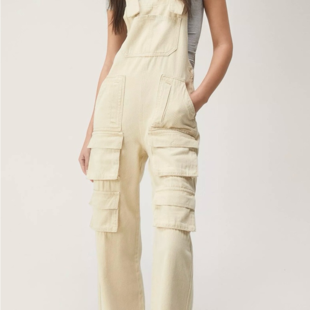 Women's Denim Overalls (Blue)